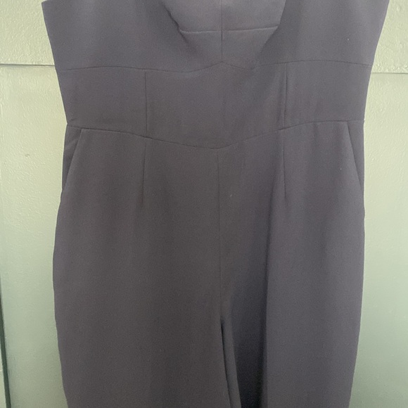 NWT Boden Navy Sweetheart Wideleg Sleeveless Jumpsuit with Pockets Size 16-18R - Picture 13 of 16